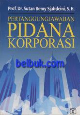 Pertanggungjawaban Pidana Korporasi